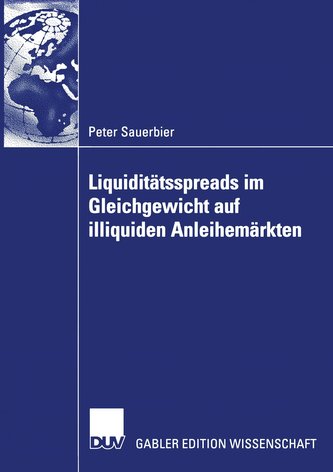 Liquiditätsspreads im Gleichgewicht auf illiquiden Anleihemärkten