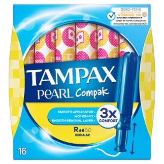 Tampax tampony (16ks/kra) Pearl Regular