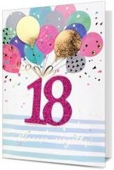 Karnet Urodziny 18