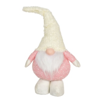 Skřítek růžový s botičkami 50 cm