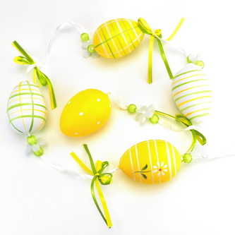 Velikonoční vajíčka řetěz