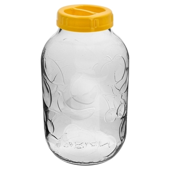 Browin Sklenice 5l s víčkem 100, uzávěr s rukojetí