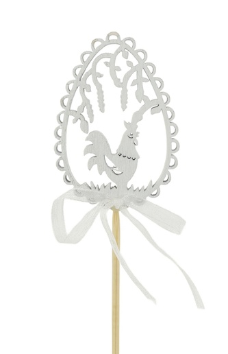 Vajíčko perforované s kohoutlkem zápich 6x4,5/35 cm