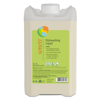 Sonett Prostředek na nádobí s citrónem 5 l - vhodný i pro citlivou pokožku