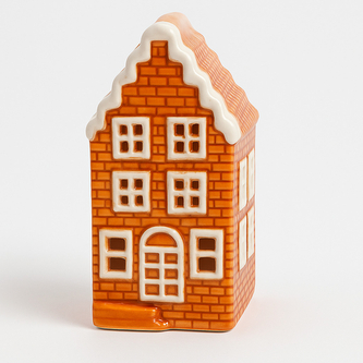 HYTTE Domek ceramiczny 7,5x7,5x14,5cm