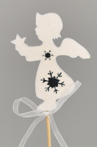 Zápich anděl s hvězdičkami