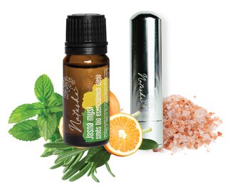 Natasha Aroma sada s inhalátorem - Jasná mysl - svěží pomeranč, peprmint a rozmarýn Natasha Aroma sada s inhalátorem - Jasná mysl - svěží pomeranč, peprmint a rozmarýn