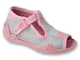 213P145 20 - dívčí bačkorky Befado, jednorožec 213P145_20