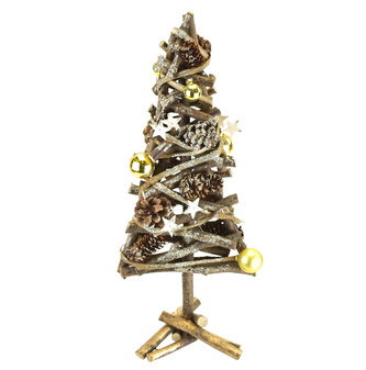 Stromek zlatý 40 cm