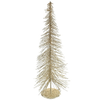 Stromek s šampaň glitrem 50 cm