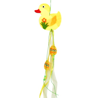 Kuřátko z flísu na zavěšení