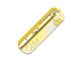 Nekupto Duhová propiska se jménem OLGA