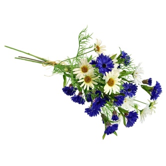 Luční kvítí kopretiny bílé 70 cm