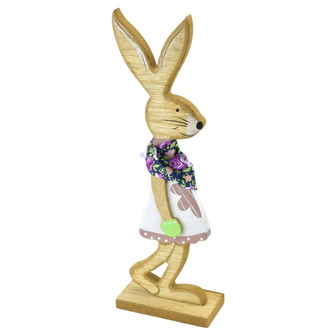 Zaječice s fialovým šátkem, 24 cm