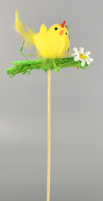 Kuřátko na otýpce zápich