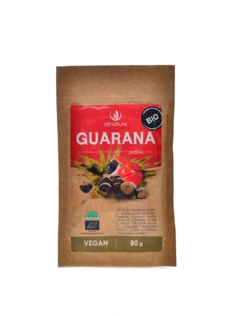 Allnature - BIO Guarana prášek 80 g