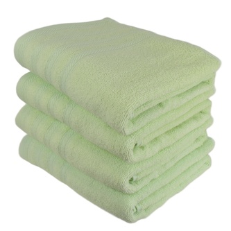 Sada froté osušek UNI sv. zelené 70x130 cm - 4 ks