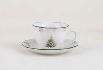 SANTA LILA Filiżanka ze spodkiem 220ml