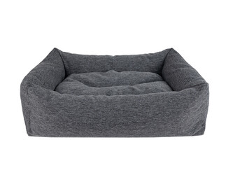 Pelíšek pro psa BARISSA SOFA šedá velikost L 78x64x19 cm