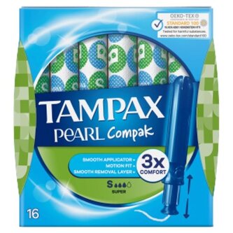 Tampax tampony (16ks/kra) Pearl Super