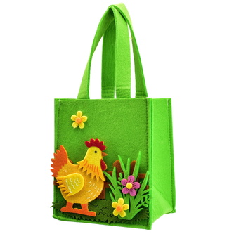 Taštička velikonoční flísová 31x15 cm