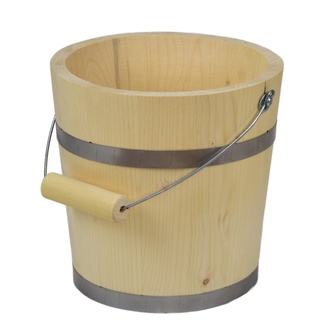 Vědro dřevěné Ø25x25 cm