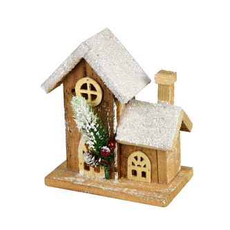 Domeček s LED osvětlením 15 cm