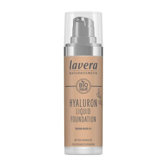 Lavera Lehký tekutý make-up s kyselinou hyaluronovou (30 ml) 03 Warm Nude