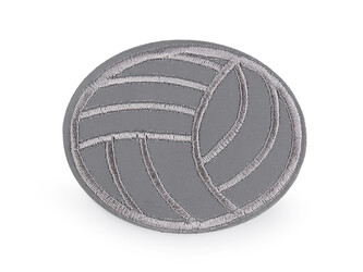 Reflexní nažehlovačka mix vzorů a velikostí - 10 ks - 7 šedá basketbalový míč