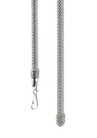 Manipulační tyč na závěsy, 125 cm - šedá