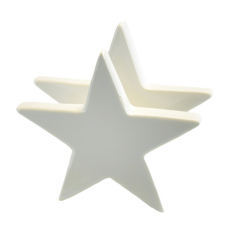Stojánek na ubrousky hvězda 10x4,5 cm