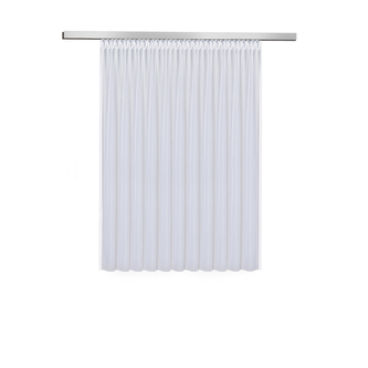 Záclona Laura, bílá, řasící páska - 150 mm, 300 mm