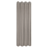 Závěs s kovovými očky, jednobarevný - antracit, 235 mm, 140 mm