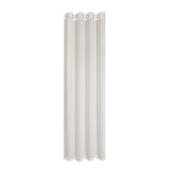 Závěs s kovovými očky, natur - přírodní, 235 mm, 140 mm