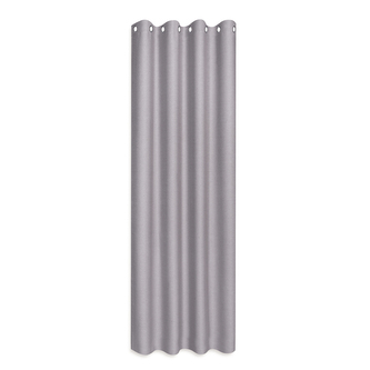 Závěs s kovovými očky z materiálu 7650, světle šedý - světle šedá, 245 mm, 135 mm