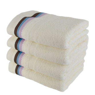 Sada froté ručníků ITALY 50x90 cm 4 ks krémové