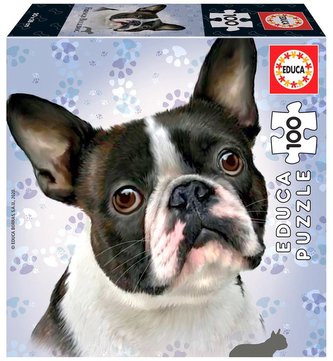 Puzzle 100 Psy - Buldog francuski G3 Puzzle 100 Psy - Buldog francuski G3