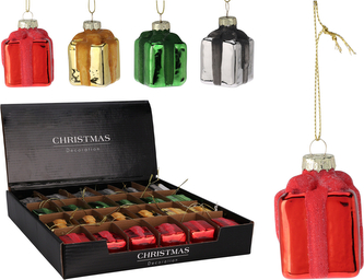 BOMBKA PREZENT 6CM 4 RODZAJE