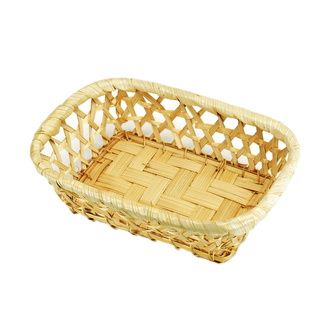 Košík obdélníkový mini 17x12 cm