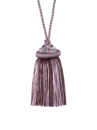 Dekorativní třásně – klíčenka - fialová