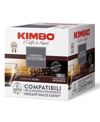 Kapsle pro Dolce Gusto Kimbo Intenso - 16 ks