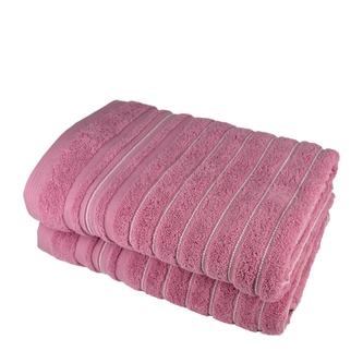 Osuška STRIPES růžová 70x140 cm