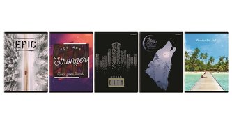 Zeszyt A5/80K linia Neutral (5szt)