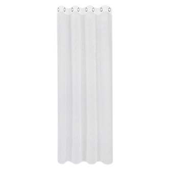 Závěs s očky, jednobarevný - slonová kost, 245 mm, 140 mm