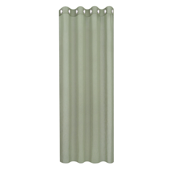 Závěs s očky, jednobarevný - zelená, 245 mm, 140 mm