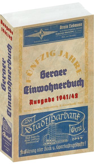 Geraer Einwohnerbuch - ADRESSBUCH GERA 1941/42