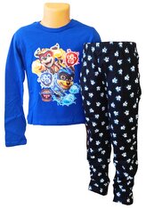 Chlapecké pyžamo TLAPKOVÁ PATROLA nohavice s tlapičkami dlouhé, modročerná, velikost: 98/104