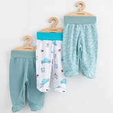 Kojenecké polodupačky New Baby Classic II 3ks boy - velikost 74 (6-9m)