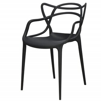 Designová židle SPRINGOS MATRIX černá
