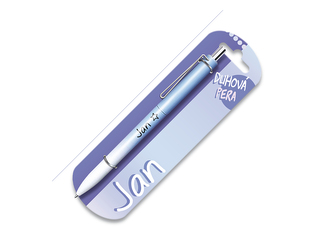 Nekupto Duhová propiska se jménem JAN